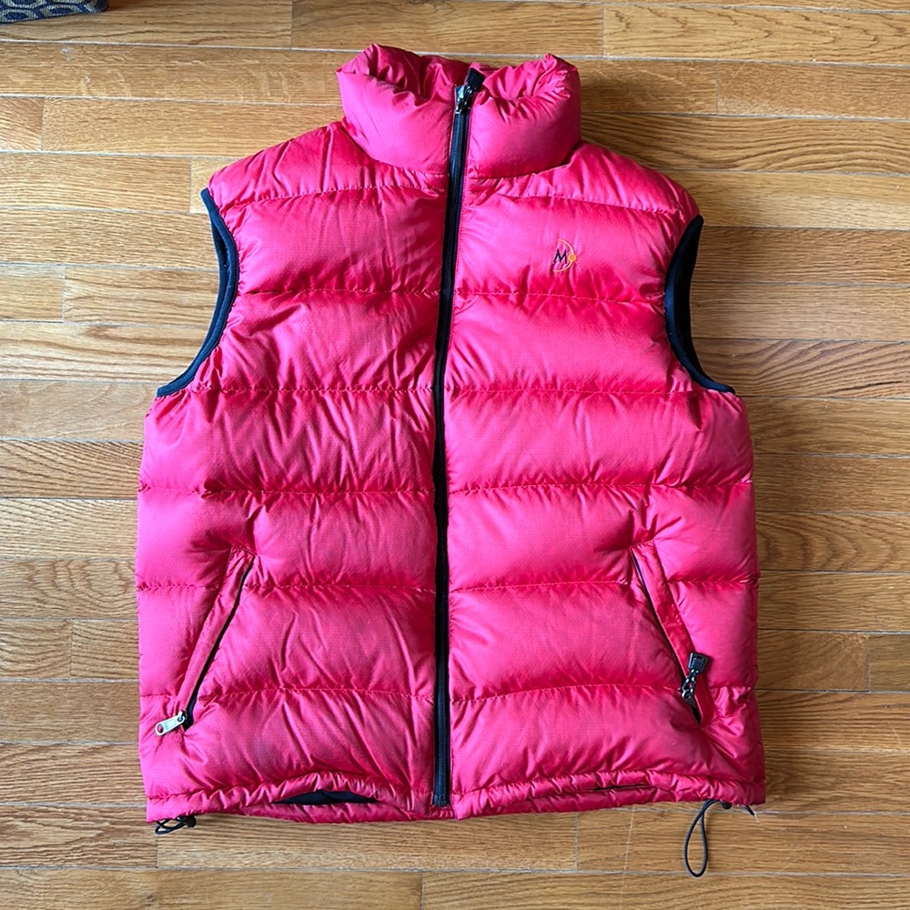 Vintage Moonstone Large red vest